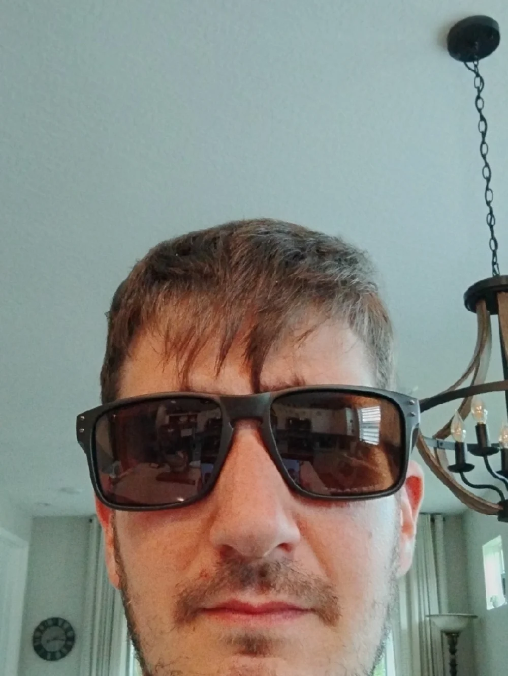 Oakley Holbrook Sunglasses With Gunmetal Accents And Brown Lenses
